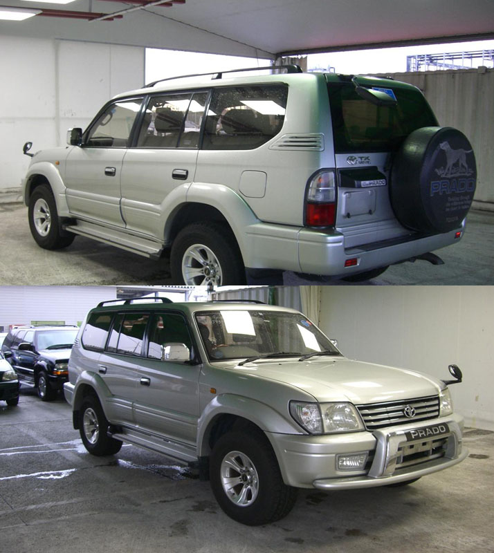 Toyota Land Cruiser Prado 2002. 2000 TOYOTA LANDCRUISER PRADO