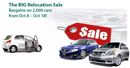 Big Relocation Car Sale in New Zealand